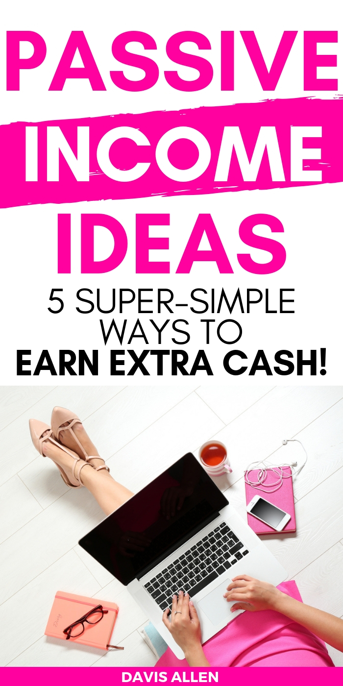 Make money online with these amazing passive income ideas! You can earn as much money as you'd like in your sleep if you take advantage of passive income money ideas. Money, money, money!